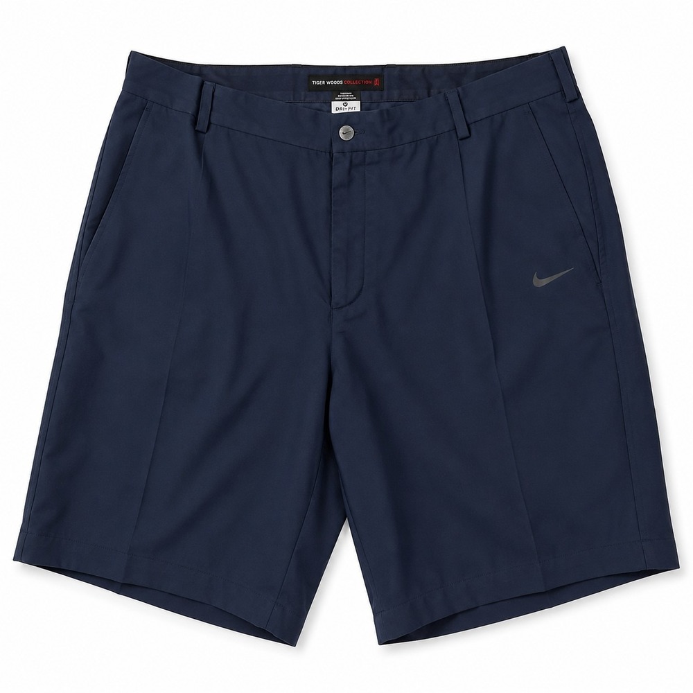 Nike Tiger Woods‎ Collection Dri-FIT Golf Shorts Navy Men's 42 Stretch